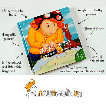 Das erste Cradle to Cradle-zertifizierte Bilderbuch aus einem deutschen Verlag-.