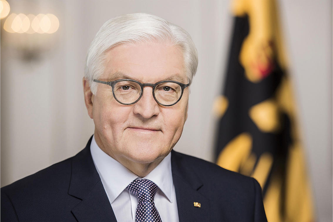 Portrait von Bundespraesident und Schirmherr Frank-Walter Steinmeier 2017.