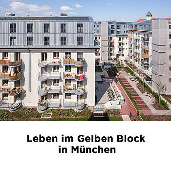 Leben im Gelben Block in München
