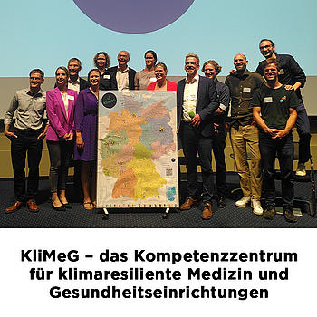 KliMeG – das Kompetenzzentrum für klimaresiliente Medizin und Gesundheitseinrichtungen