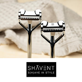 SHAVENT – S(h)ave in Style – komfortabel plastikfrei Rasieren Made in Germany